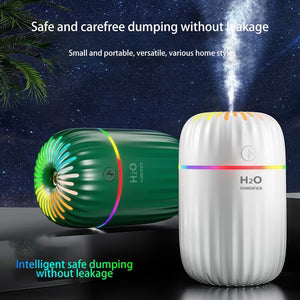 3-in-1 Humidifier – Air Purifier, Diffuser & Night Light مرطب هواء 3 في 1 – منظف الهواء، ناشر العطر، وضوء ليلي