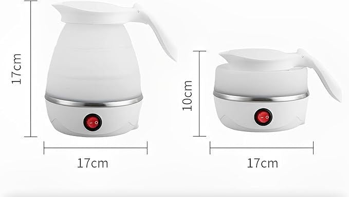 Portable electric kettle in hotel room use
غلاية كهربائية محمولة أثناء الاستخدام في الفندق