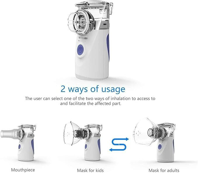 Portable nebulizer for respiratory therapy
نيبولايزر محمول للعلاج التنفسي
