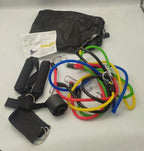 Bodybuilding Resistance Bands Set  مجموعة أحزمة مقاومة لتمارين كمال الأجسام