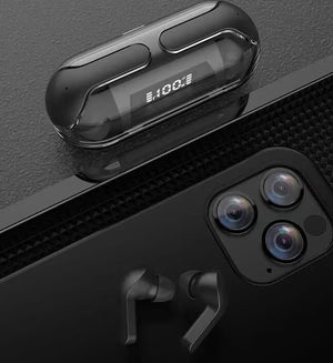 Crystal Wireless Earphones – Transparent Air 33 سماعات أذن لاسلكية كريستال – Transparent Air 33